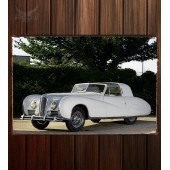 Металлическая табличка Delahaye 175S Coupe DeVille Aerodynamic by Figoni et Falaschi